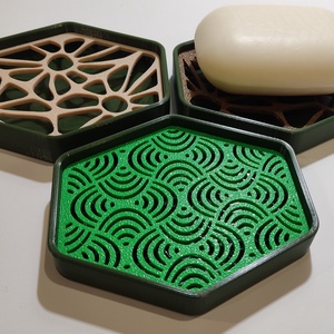 Hatszögletű szappantartó, Otthon & Életmód, Fürdőszoba, Szappantartó, Mindenmás, MESKA