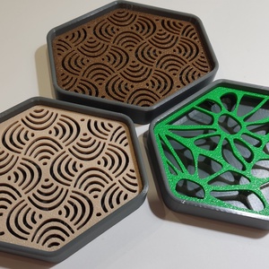 Hatszögletű szappantartó - otthon & életmód - fürdőszoba - szappantartó - Meska.hu