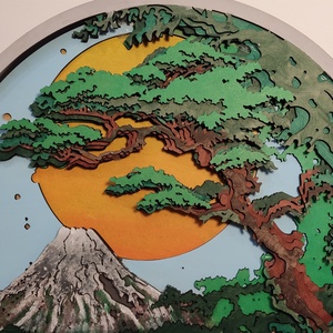 Tájkép - otthon & életmód - dekoráció - kép & falikép - táblakép - Meska.hu