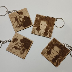 Kulcstartó egyedi fényképpel - Meska.hu