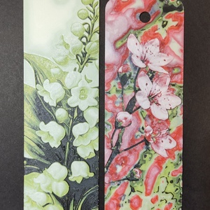 Tavaszi virágos könyvjelző, Könyv & Zene, Könyvjelző, Mindenmás, MESKA