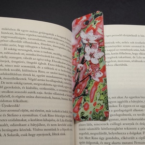 Tavaszi virágos könyvjelző - könyv & zene - könyvjelző - Meska.hu