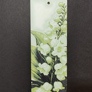 Tavaszi virágos könyvjelző - könyv & zene - könyvjelző - Meska.hu