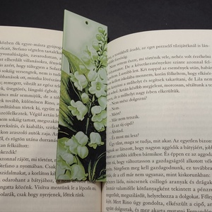 Tavaszi virágos könyvjelző - könyv & zene - könyvjelző - Meska.hu