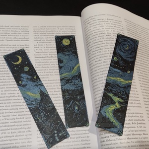 Könyvjelző Van Gogh - könyv & zene - könyvjelző - Meska.hu