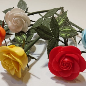 3D rózsa - otthon & életmód - virágdekoráció - virágok - szálas virág - Meska.hu