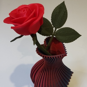 Váza rózsával, Otthon & Életmód, Virágdekoráció, Virágtartó, Váza, Mindenmás, MESKA