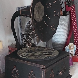 Gramofon - otthon & életmód - dekoráció - asztal és polc dekoráció - zenedoboz - Meska.hu