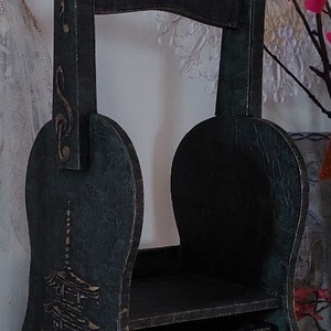 Gitárdoboz, Könyv & Zene, Hangszer & Hangszertok, Agyagozás, Decoupage, transzfer és szalvétatechnika, MESKA