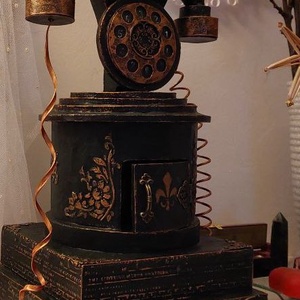 Vintage telefon - otthon & életmód - dekoráció - Meska.hu