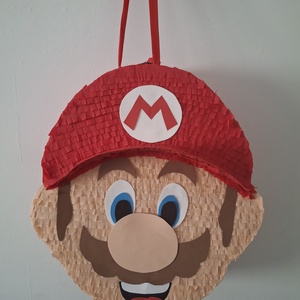 Pinata ( Mario) , Kellékek & szerszámok, Díszíthető tárgyak, Papírmasé, Papírművészet, MESKA