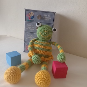  Béka koma, Játék & Sport, Plüssállat & Játékfigura, Béka, Horgolás, MESKA