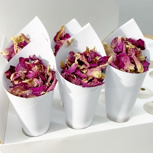 Szárított pink rózsaszirmok (10 db) - esküvő - dekoráció - helyszíni dekor - Meska.hu