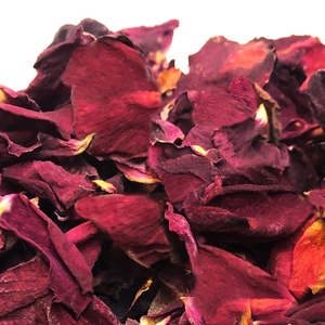 Szárított bordó rózsaszirmok (10 db) - esküvő - dekoráció - helyszíni dekor - Meska.hu