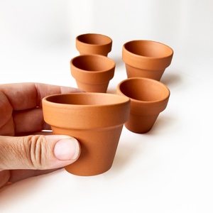 Mini agyagcserép - kellékek & szerszámok - dekorációs kellékek - egyéb kellékek - Meska.hu
