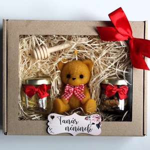 Tanár néninek, édes-fényes díszdoboz kösznőajándék - élelmiszer - gasztro ajándékcsomag - Meska.hu