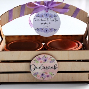 Dadusnak édes ajándékkosár, személyre szóló bilétával, Élelmiszer, Méz & Propolisz, Élelmiszer előállítás, MESKA