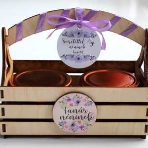 Tanár néninek édes ajándékkosár, Élelmiszer, Méz & Propolisz, Élelmiszer előállítás, MESKA