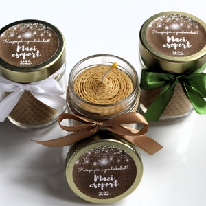 Óvodai, bölcsödei, iskolai ballagási méhviaszgyertyás ajándék - otthon & életmód - gyertya, illat, aroma - gyertya - Meska.hu