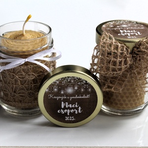 Óvodai, bölcsödei, iskolai ballagási méhviaszgyertyás ajándék - Meska.hu