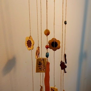 Kerámia szélcsengő - otthon & életmód - ház & kert - szélcsengő - Meska.hu