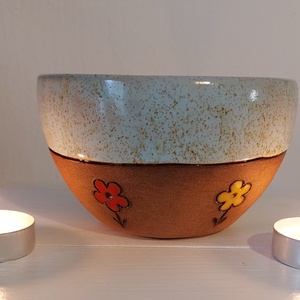 Tálka, Műzlistál, Kaspó, Otthon & Életmód, Konyhafelszerelés, tálalás, Tálalás, Tányér & Étkészlet, Agyagozás, Kerámia, MESKA