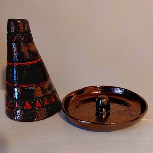 Füstölőtartó, Indián sátor füstölő - otthon & életmód - dekoráció - spiritualitás - füstölő és füstölőtartó - Meska.hu