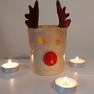 Adventi mécsestartó  - Meska.hu