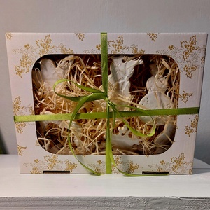 Fenyőfadísz, Karácsonyfadísz - karácsony - adventi díszek - adventi ablakdekoráció - Meska.hu