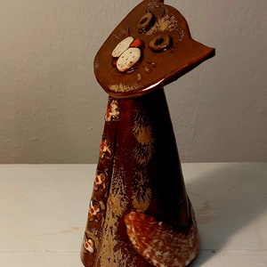 Kerámia cica - otthon & életmód - dekoráció - spiritualitás - füstölő és füstölőtartó - Meska.hu