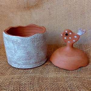 Kerámia cukorkatartó, Otthon & Életmód, Konyhafelszerelés, tálalás, Konyhai tárolás, Fűszertartó, Kerámia, MESKA