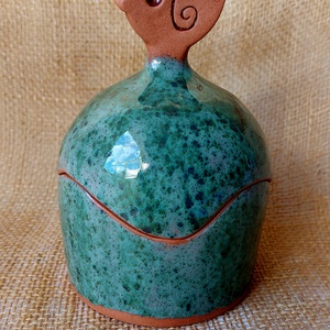 Kerámia cukorkatartó, Otthon & Életmód, Konyhafelszerelés, tálalás, Konyhai tárolás, Fűszertartó, Kerámia, MESKA