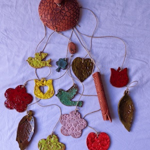 Kerámia szélcsengő, Otthon & Életmód, Ház & Kert, Szélcsengő, Kerámia, MESKA