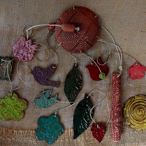 Kerámia szélcsengő, Otthon & Életmód, Ház & Kert, Szélcsengő, Kerámia, MESKA