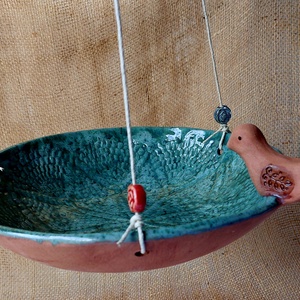 Madáritató, Madáretető - Meska.hu