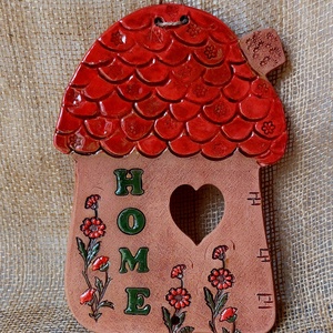 Kerámia fali üdvözlő, Home, Otthon & Életmód, Ház & Kert, Kerti dísz, Agyagozás, Kerámia, MESKA