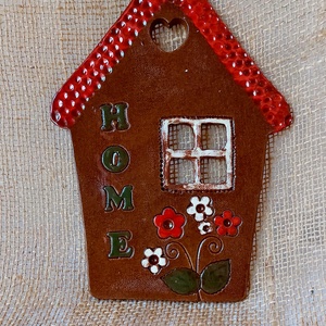 Kerámia fali üdvözlő, Home - Meska.hu