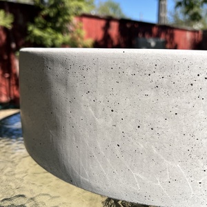 Beton mosdókagyló - otthon & életmód - fürdőszoba - mosdótál - Meska.hu