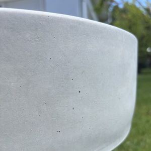 Beton mosdókagyló - Világoskék - otthon & életmód - fürdőszoba - mosdótál - Meska.hu