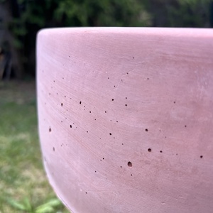 Beton mosdókagyló - Vörös - otthon & életmód - fürdőszoba - mosdótál - Meska.hu