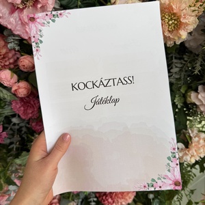 KOCKÁZTASS! lánybúcsús játék - Meska.hu