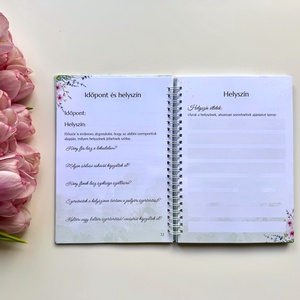 Esküvőtervező napló - esküvő - emlék & ajándék - vendégkönyv - Meska.hu