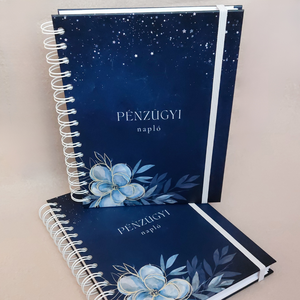 Pénzügyi napló - virág (pénzügyi tervező) - Meska.hu
