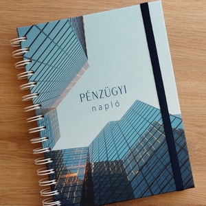 Pénzügyi napló (pénzügyi tervező), Otthon & Életmód, Papír, írószer, Jegyzetfüzet & Napló, Fotó, grafika, rajz, illusztráció, MESKA