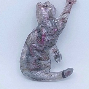 Cicás kitűző, Ékszer, Kitűző és Bross, Ékszerkészítés, MESKA