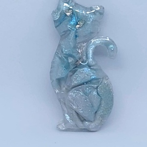 Cicás kitűző III., Ékszer, Kitűző és Bross, Ékszerkészítés, MESKA