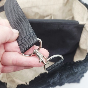 Fekete párduc táska - táska & tok - kézitáska & válltáska - nagy pakolós táska - Meska.hu