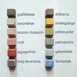 Beton kaspó - 2 méretben - otthon & életmód - dekoráció - virágdísz és tartó - cserép & kaspó - Meska.hu