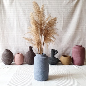 Beton váza - 24 cm, Otthon & Életmód, Dekoráció, Virágdísz és tartó, Váza, Szobrászat, MESKA