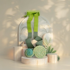 Dupla  SPIRÁL díszöv, zero waste derékdísz - Meska.hu